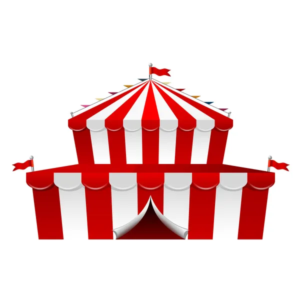 Big Top circo —  Vetores de Stock
