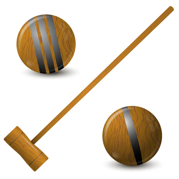 Equipamento de croquet Vector Art Stock Images Depositphotos