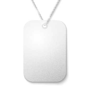 vektör çizim kimlik etiketi