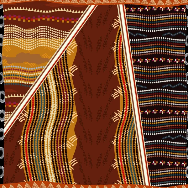 非洲无缝模式 — 图库矢量图片
