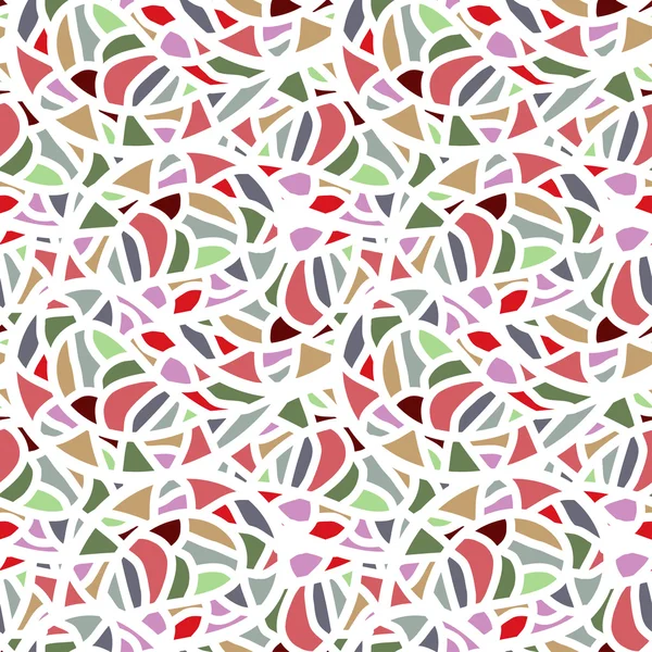 Abstract seamless mosaic pattern — Stock Vector