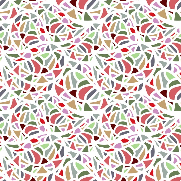 Textura de mosaico sin costura abstracta — Vector de stock