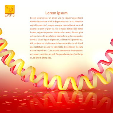 parlak serpnatin ve hafif bir arka plan üzerine konfeti. vektör Hüseyin