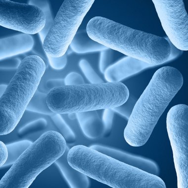 bacteria background render clipart