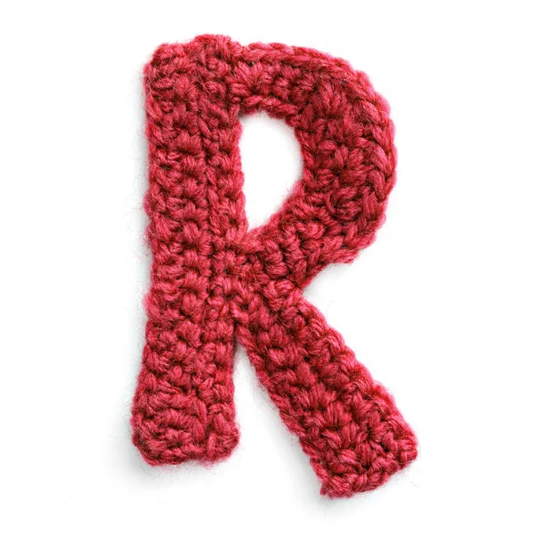 Letter of knit alphabet Stock Photo by ©smaglov 23345146