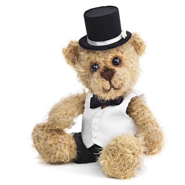 Teddy bear bruidegom — Stockfoto