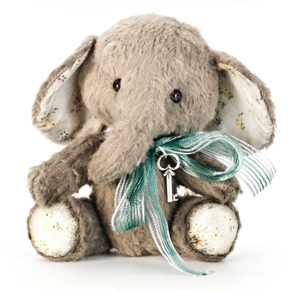 Handmade elephant in classic vintage style Stock Picture