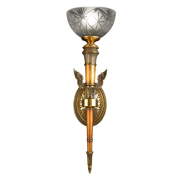 Ornamental vintage wall lamp — Stock Photo, Image