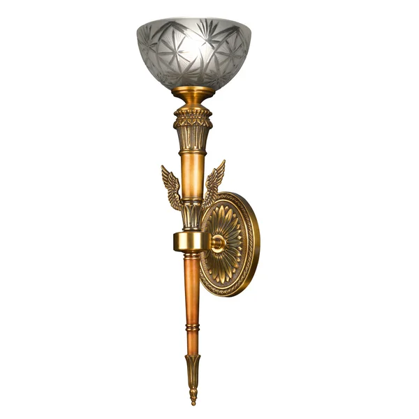Ornamental vintage wall lamp — Stock Photo, Image