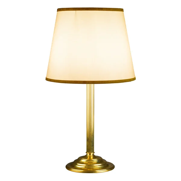 Ozdobné vintage stolní lampa — Stock fotografie