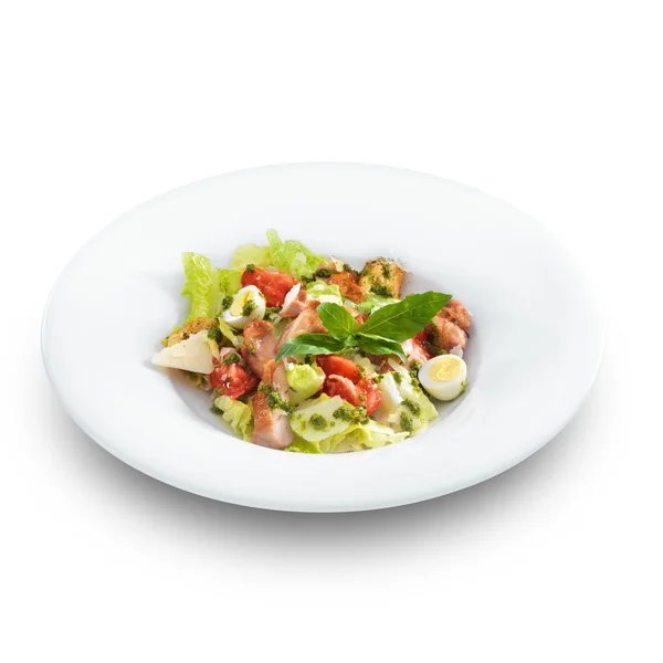 Salada César saudável saborosa — Fotografia de Stock