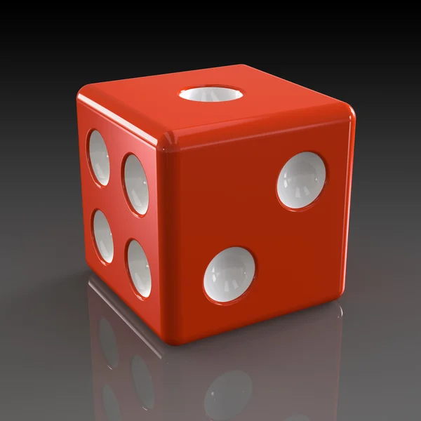 Red Dice — Stock Photo, Image