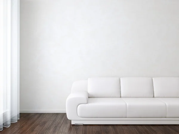 Modern beyaz iç — Stok fotoğraf