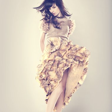 taze güzel moda seksi mod portresi