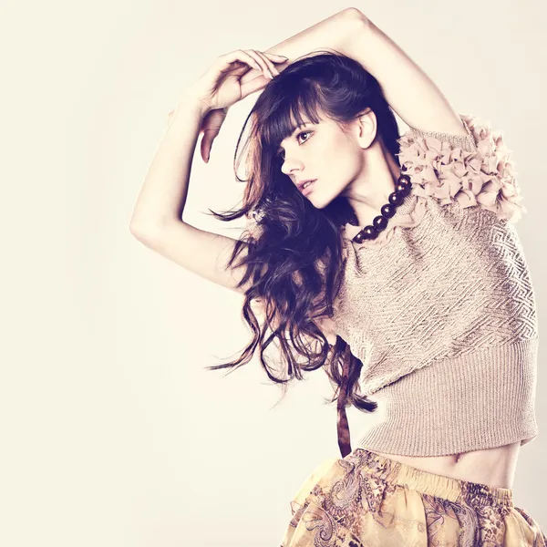 taze güzel moda seksi mod portresi