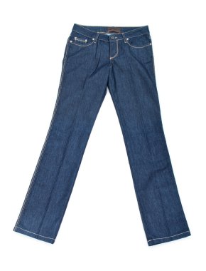 kot pantolon izole üzerinde beyaz
