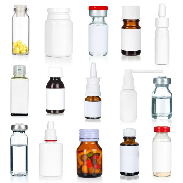 Butelka medyczne — Zdjęcie stockowe