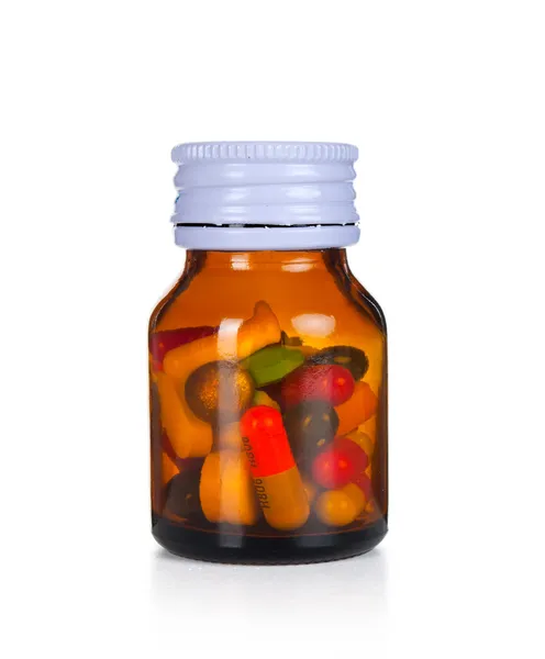 Bottiglia medica — Foto Stock