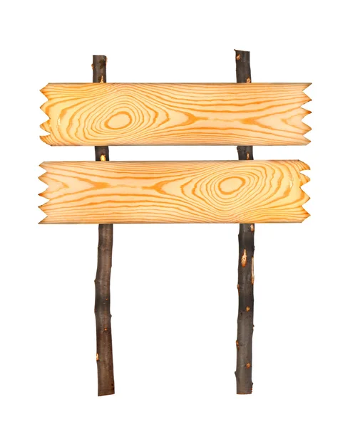 Pusty drewniany znak — Zdjęcie stockowe