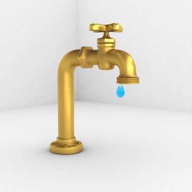 damla su damlayan musluk