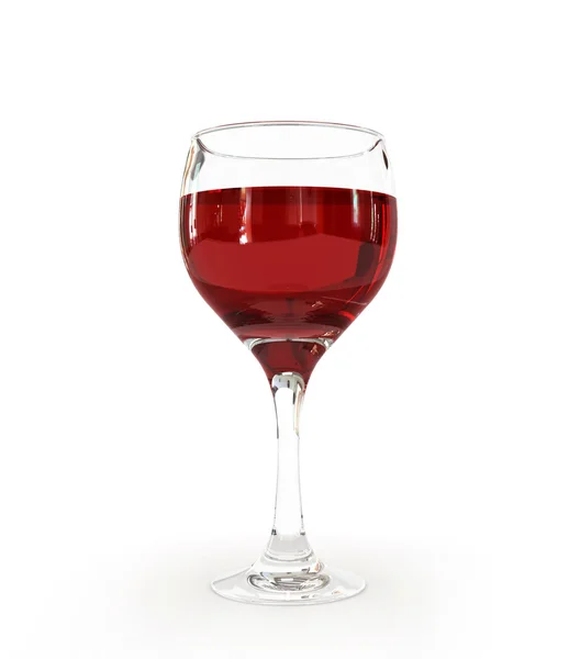 Ein Glas Wein — Stockfoto