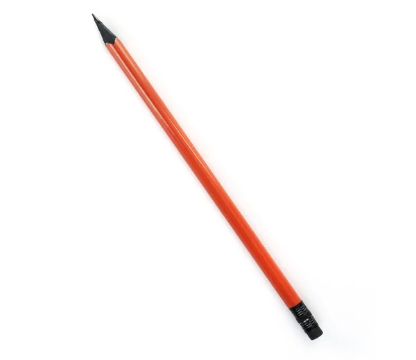 Bleistift isoliert auf reinweißem Hintergrund — Stockfoto