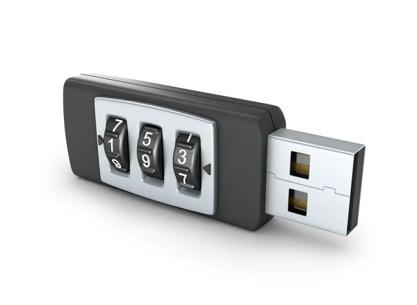 Chiavetta USB — Foto Stock