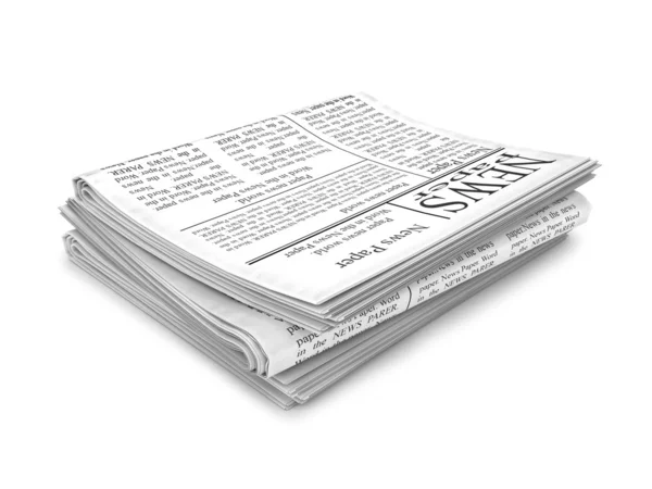 Jornal 3d — Fotografia de Stock