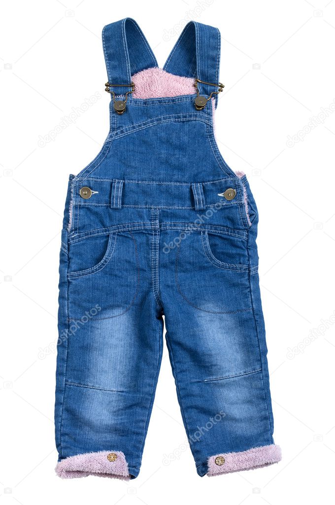 children's denim jumpsuit