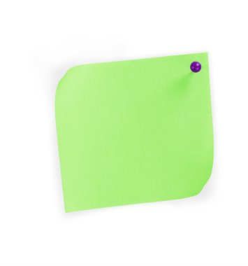 post-it çizim iğne ile