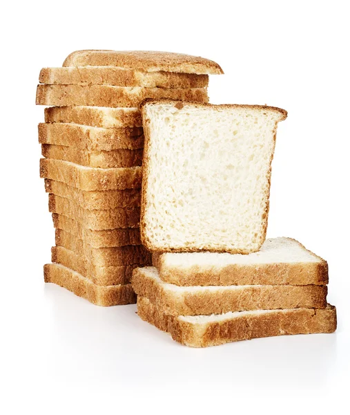 Sneetjes brood — Stockfoto