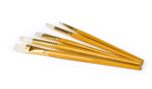 Paint brushes, various sizes. — Stock Photo, Image