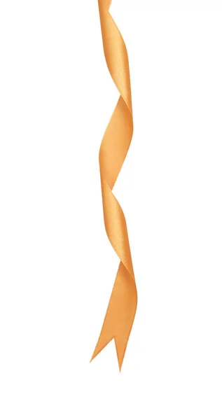 Blanka orange sidenband — Stockfoto