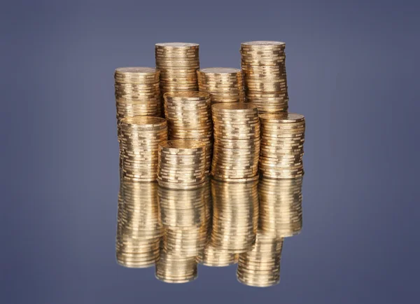 Pile of coins — Stock Photo, Image