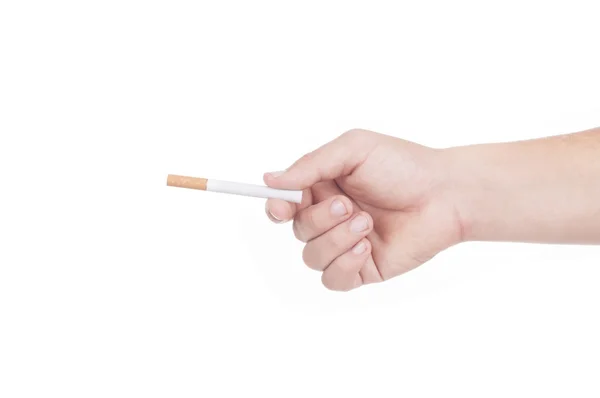 Hand ger en cigarett — Stockfoto