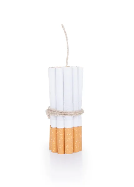 炸弹香烟 — 图库照片