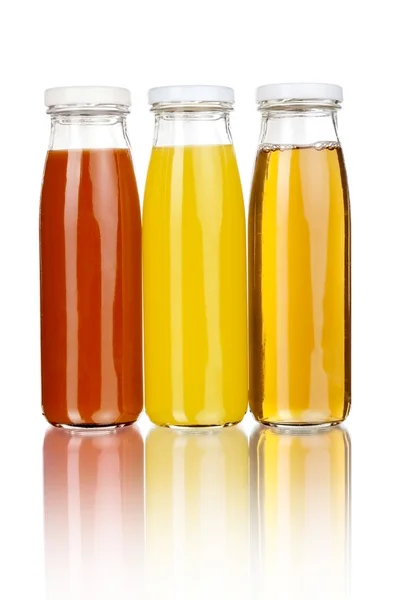 Burkar av juice — Stockfoto