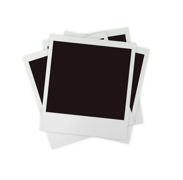 Старий polaroid photocards — стокове фото