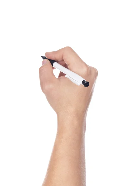 Рука с ручкой Стоковая Картинка