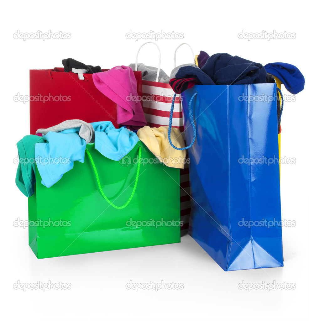 bags and clothes