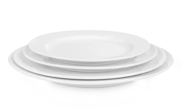 Пустые тарелки — стоковое фото