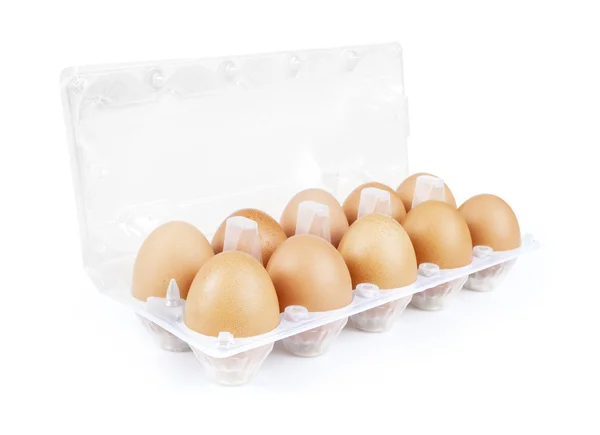 Çiftlik taze yumurta — Stok fotoğraf
