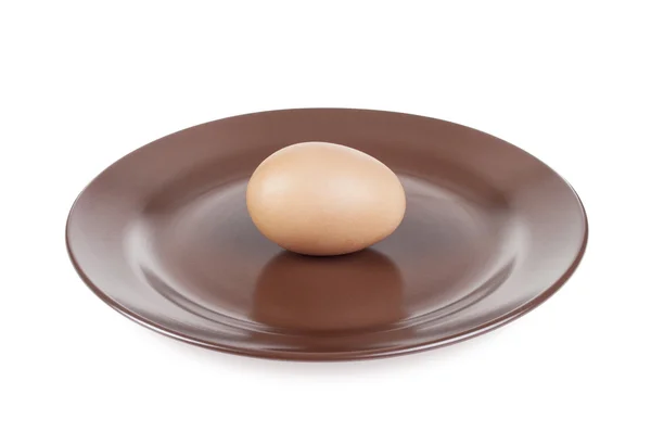 Bir tabak yumurta — Stok fotoğraf