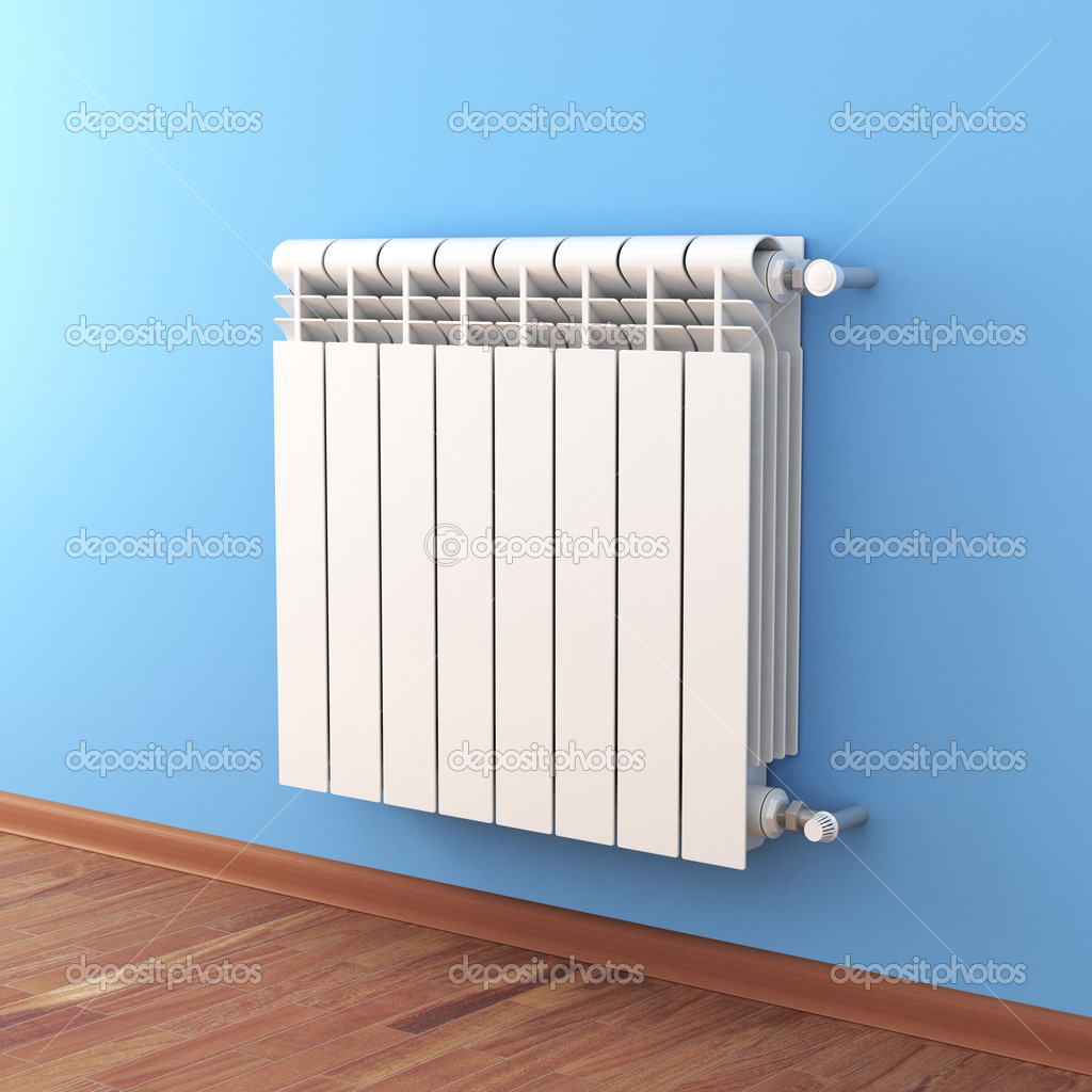 Close-up of home radiator