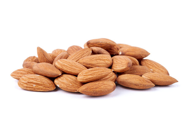 Almond nuts isolated