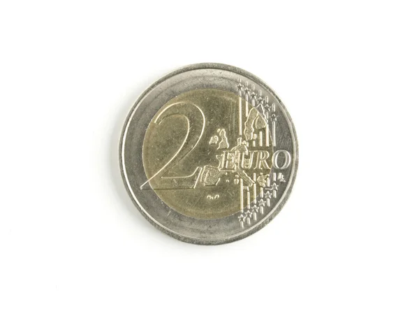 Coin euro — Stock Photo, Image