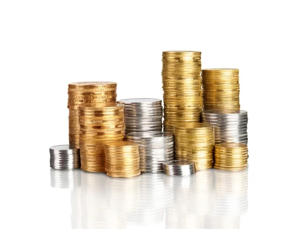 Coin pile — Stock Photo, Image