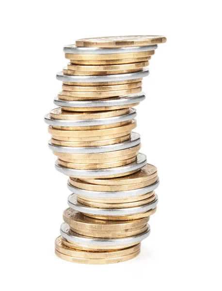 Kupie monety złote — Zdjęcie stockowe