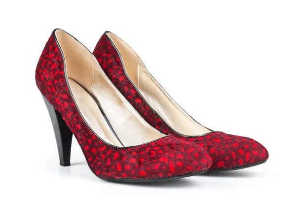 Buty czerwony flamenco — Zdjęcie stockowe