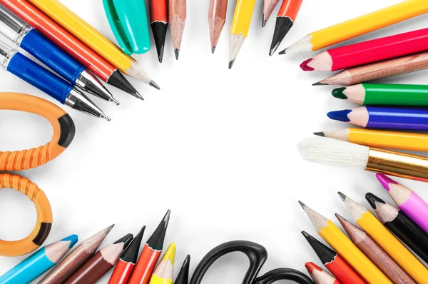 Materiale scolastico e per ufficio — Foto Stock